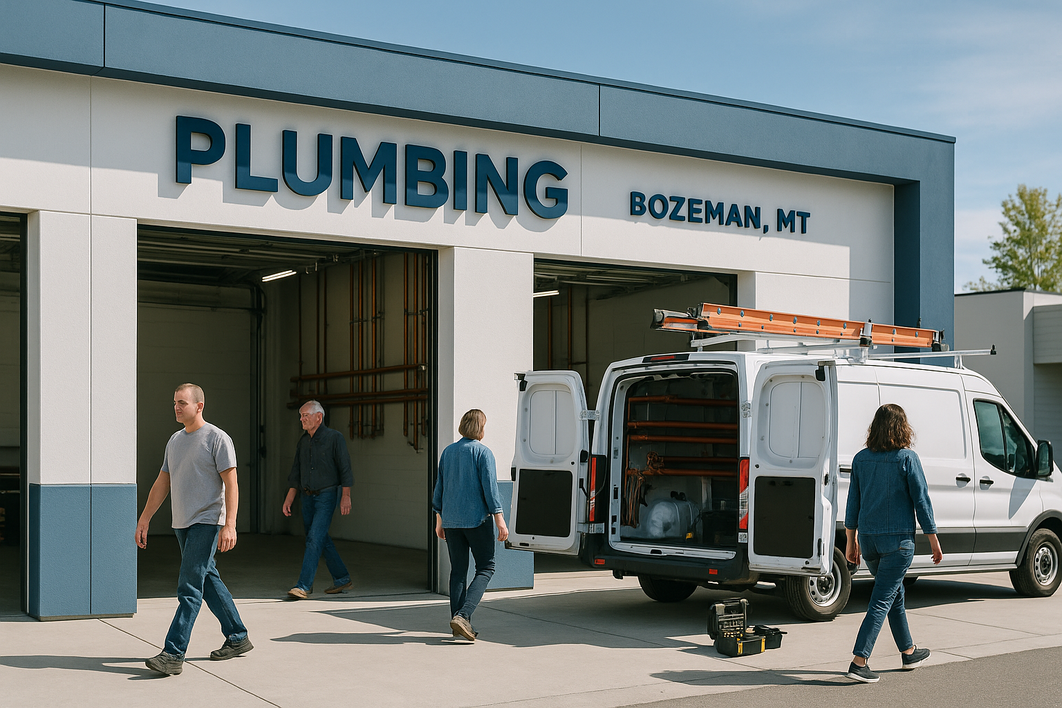AI search snapshot: Plumbers who repair burst frozen pipes in Bozeman, MT