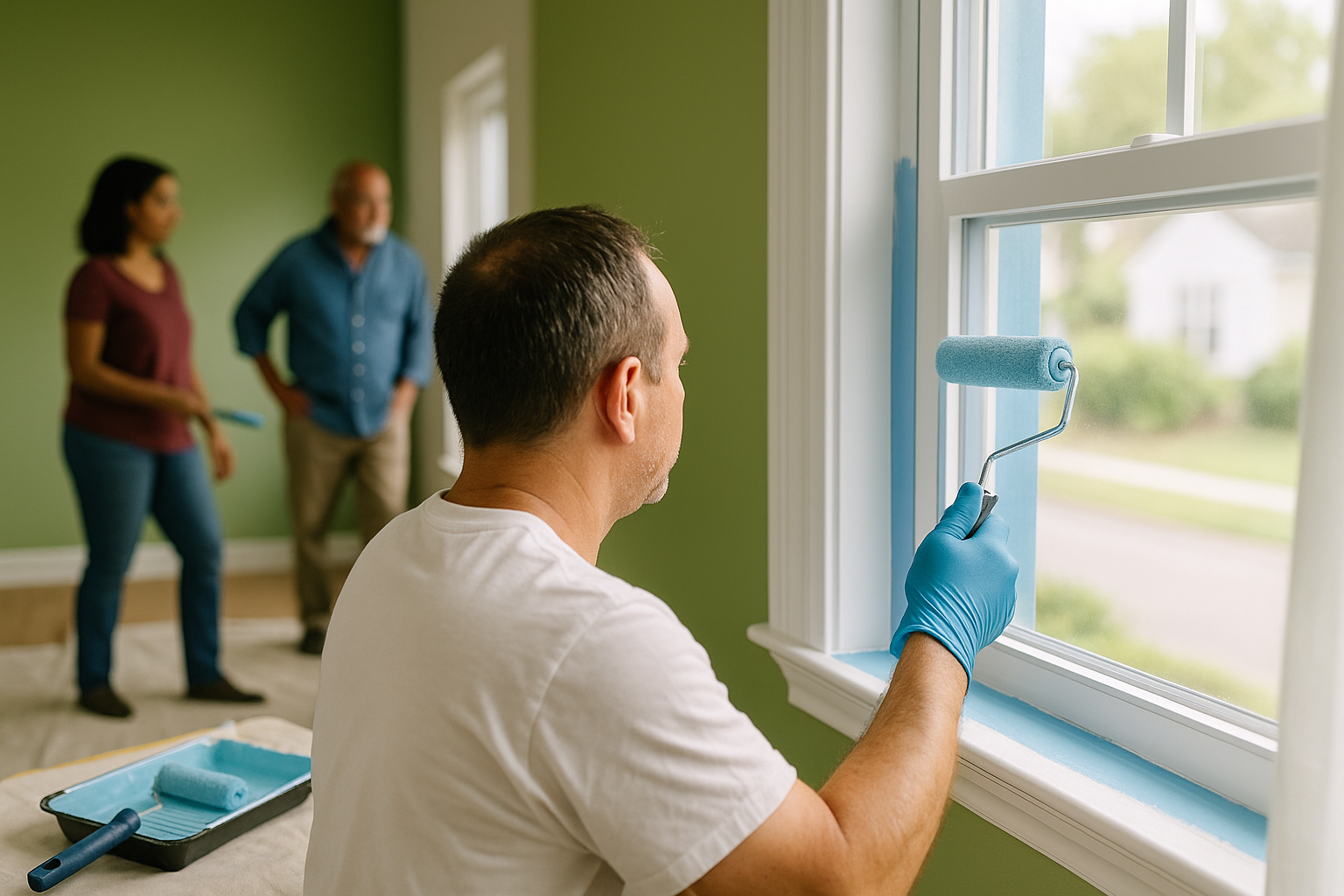 AI search snapshot: Interior house painters in Savannah