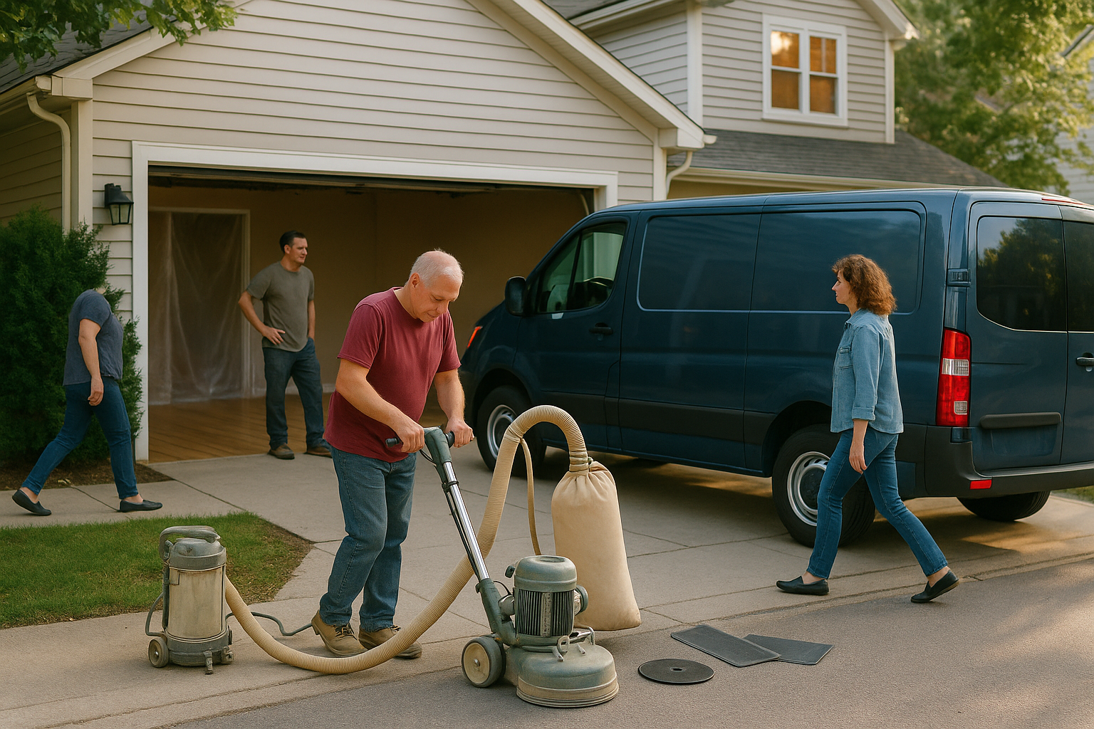 AI search snapshot image for I'm looking for hardwood floor refinishing in Ann Arbor, MI