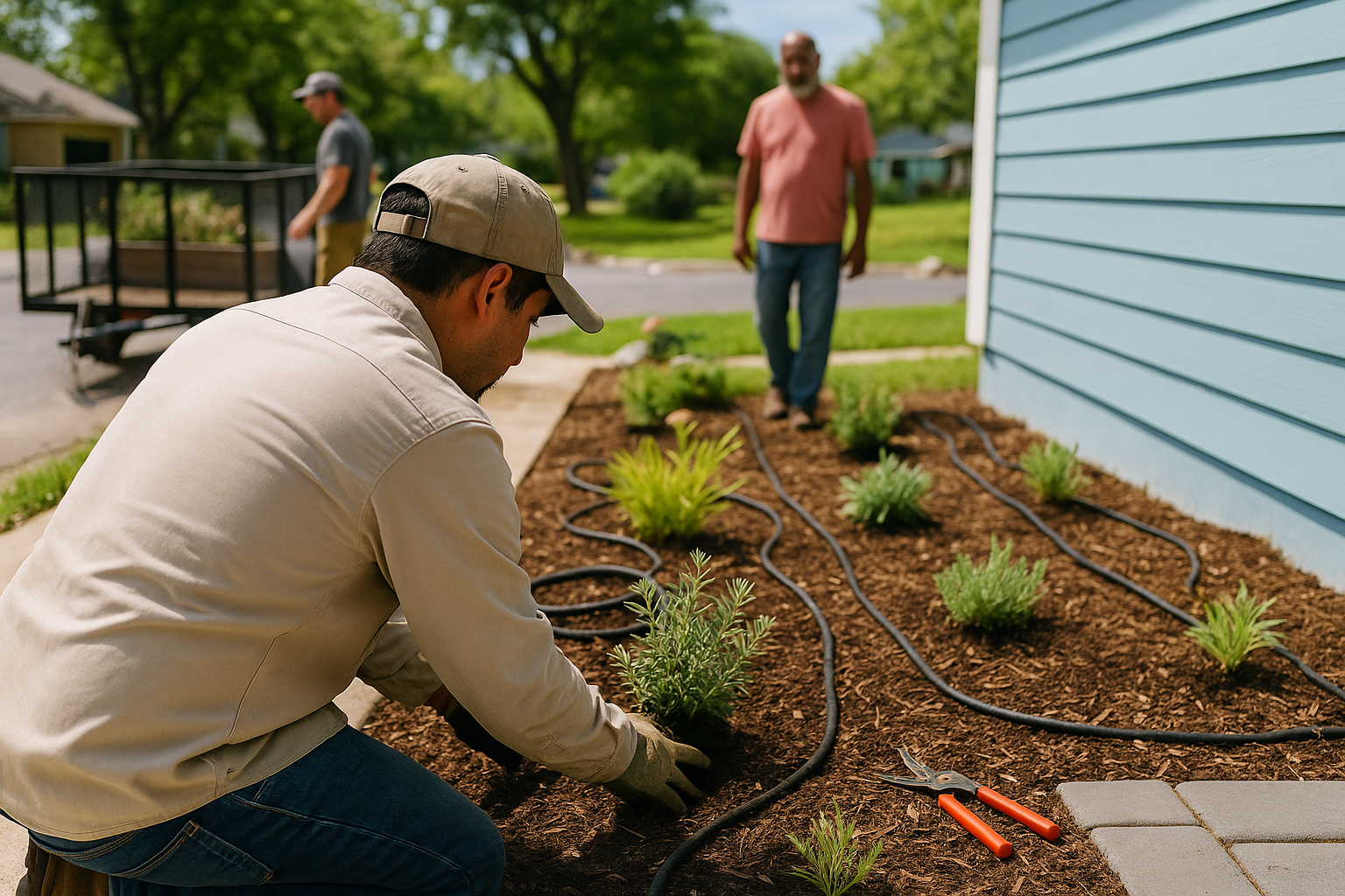 AI search snapshot image for Best drought-tolerant landscapers in East Austin