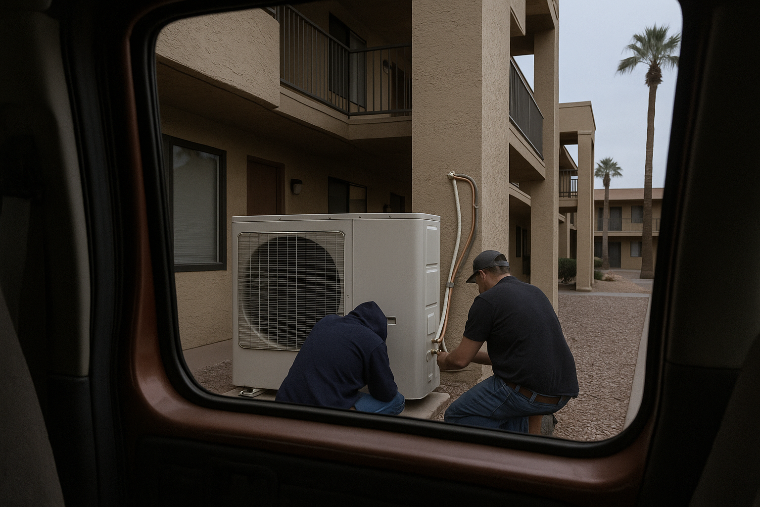 AI search snapshot: How can I find a heat pump installer in the Phoenix metro area?