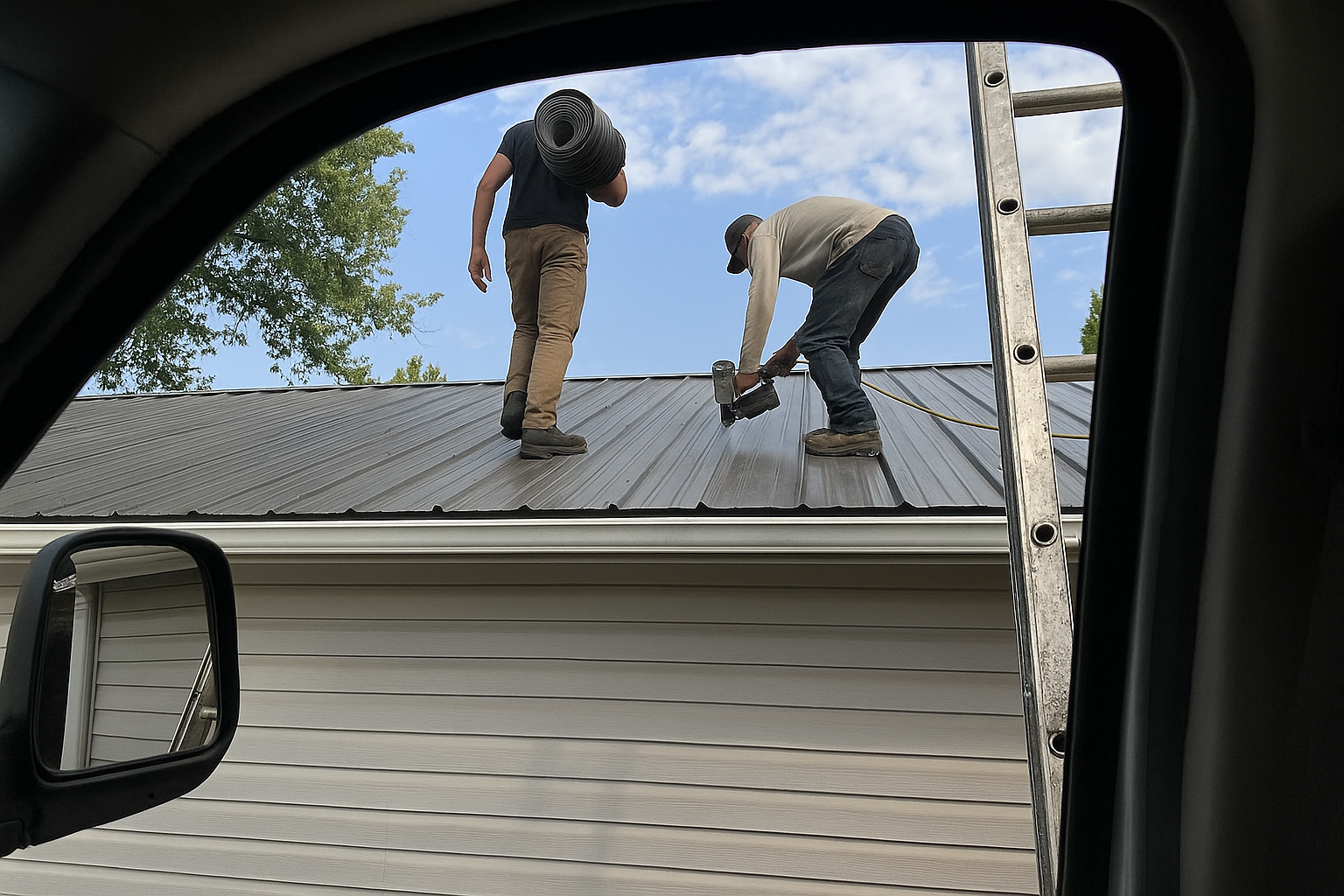 AI search snapshot: Metal roof installers near me in Boise, ID