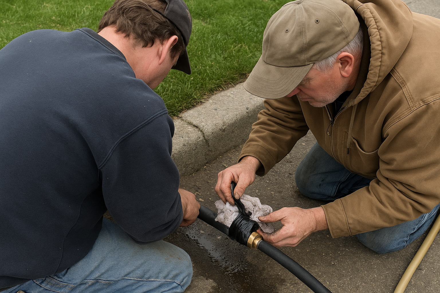 AI search snapshot image for Plumbers who repair burst frozen pipes in Bozeman, MT