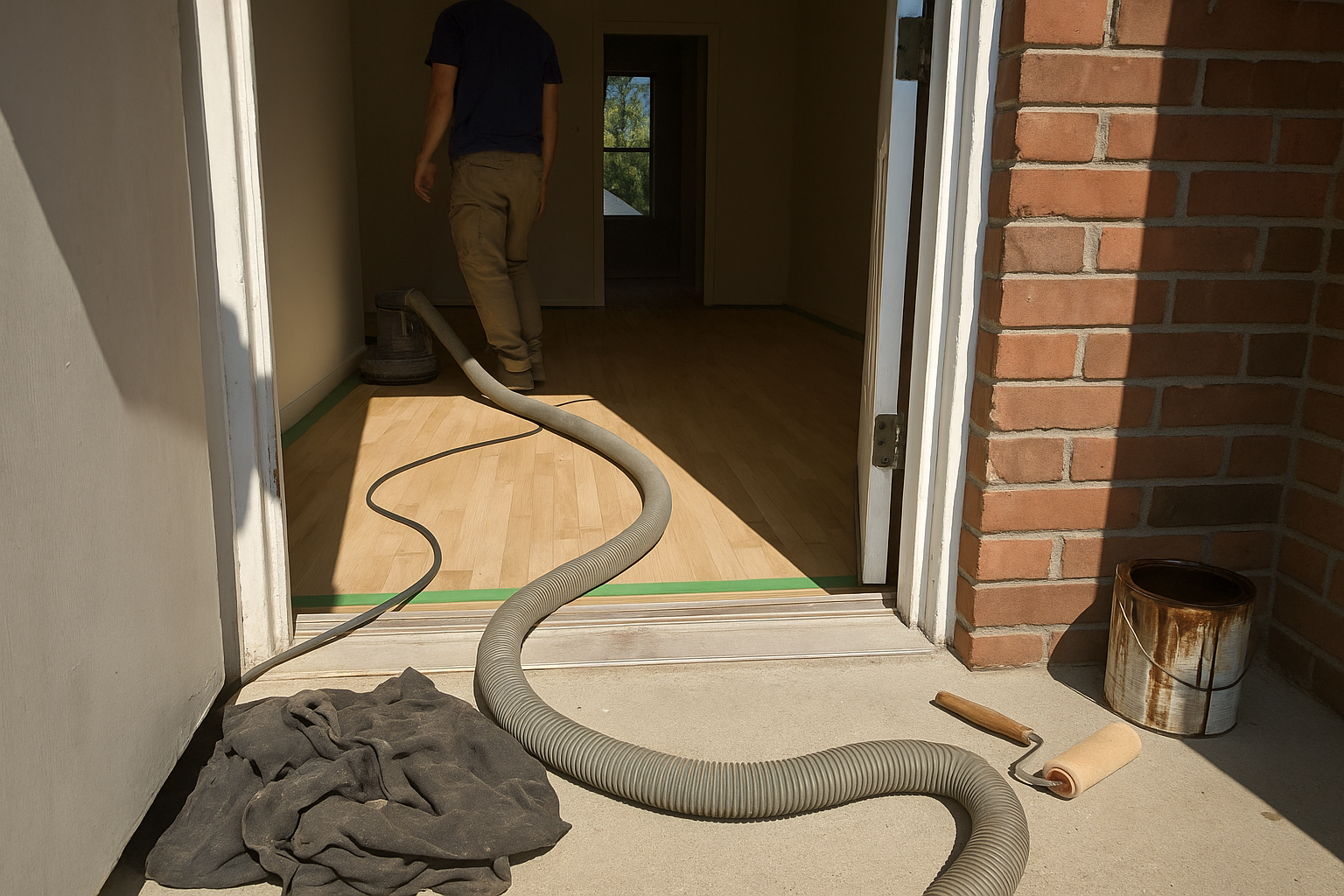 AI search snapshot: I'm looking for hardwood floor refinishing in Ann Arbor, MI