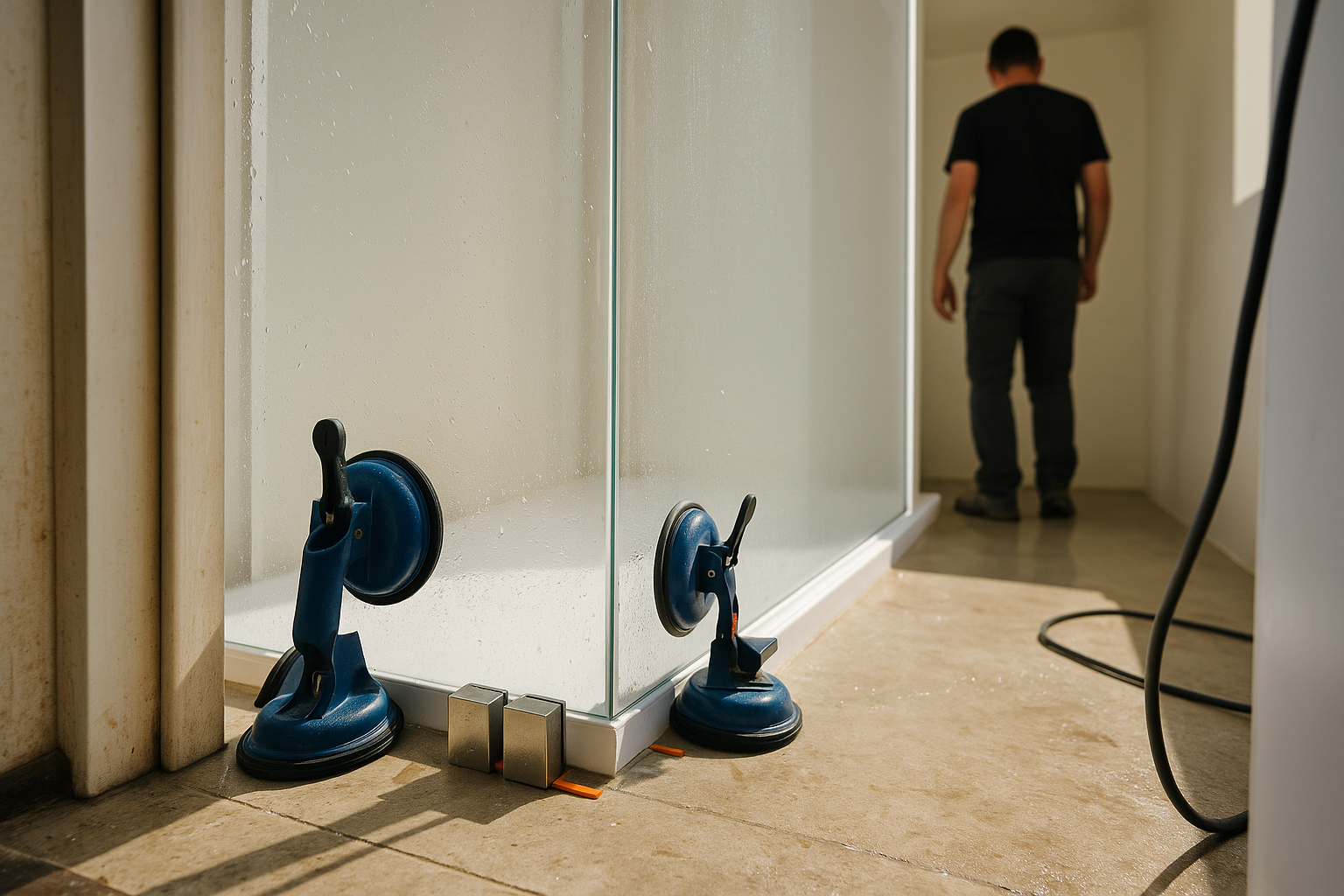 AI search snapshot: Frameless shower glass installers in Scottsdale, AZ