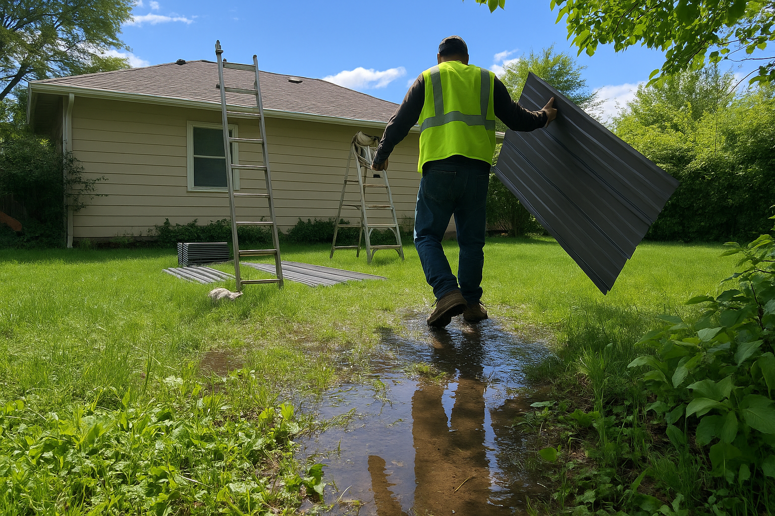 AI search snapshot: Metal roof installers near me in Boise, ID