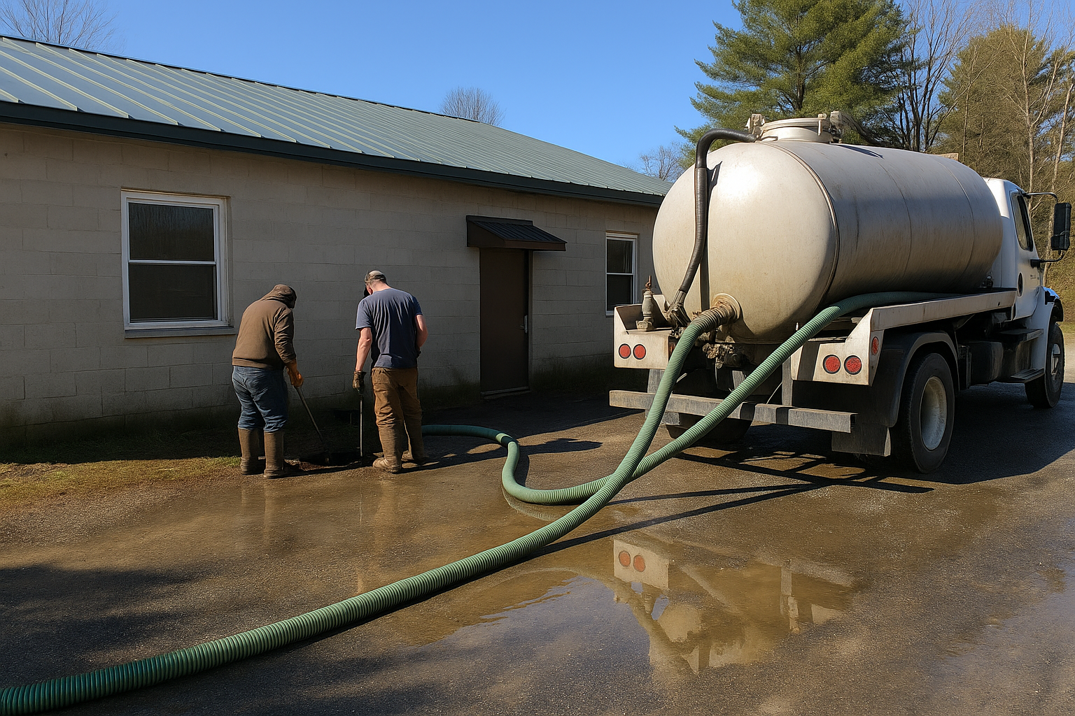 AI search snapshot: Septic tank pumping companies in Vermont