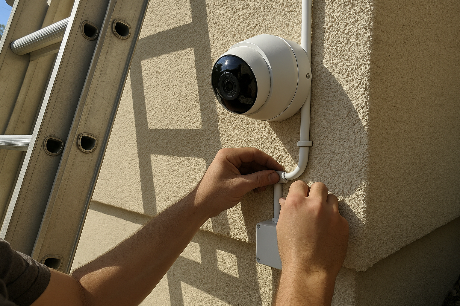 AI search snapshot image for Home security camera installers in Chandler, AZ