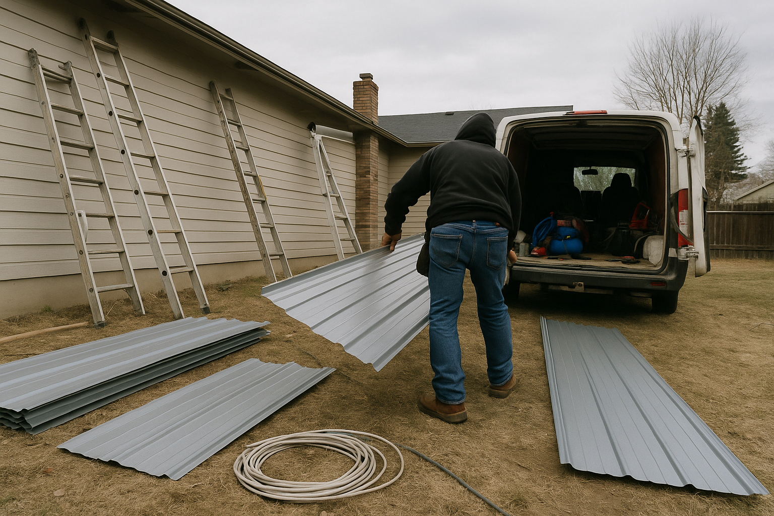 AI search snapshot: Metal roof installers near me in Boise, ID