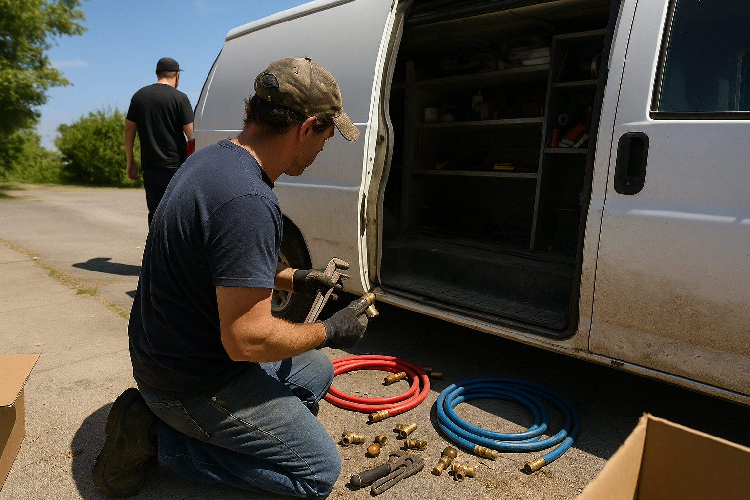 AI search snapshot image for Plumbers who repair burst frozen pipes in Bozeman, MT