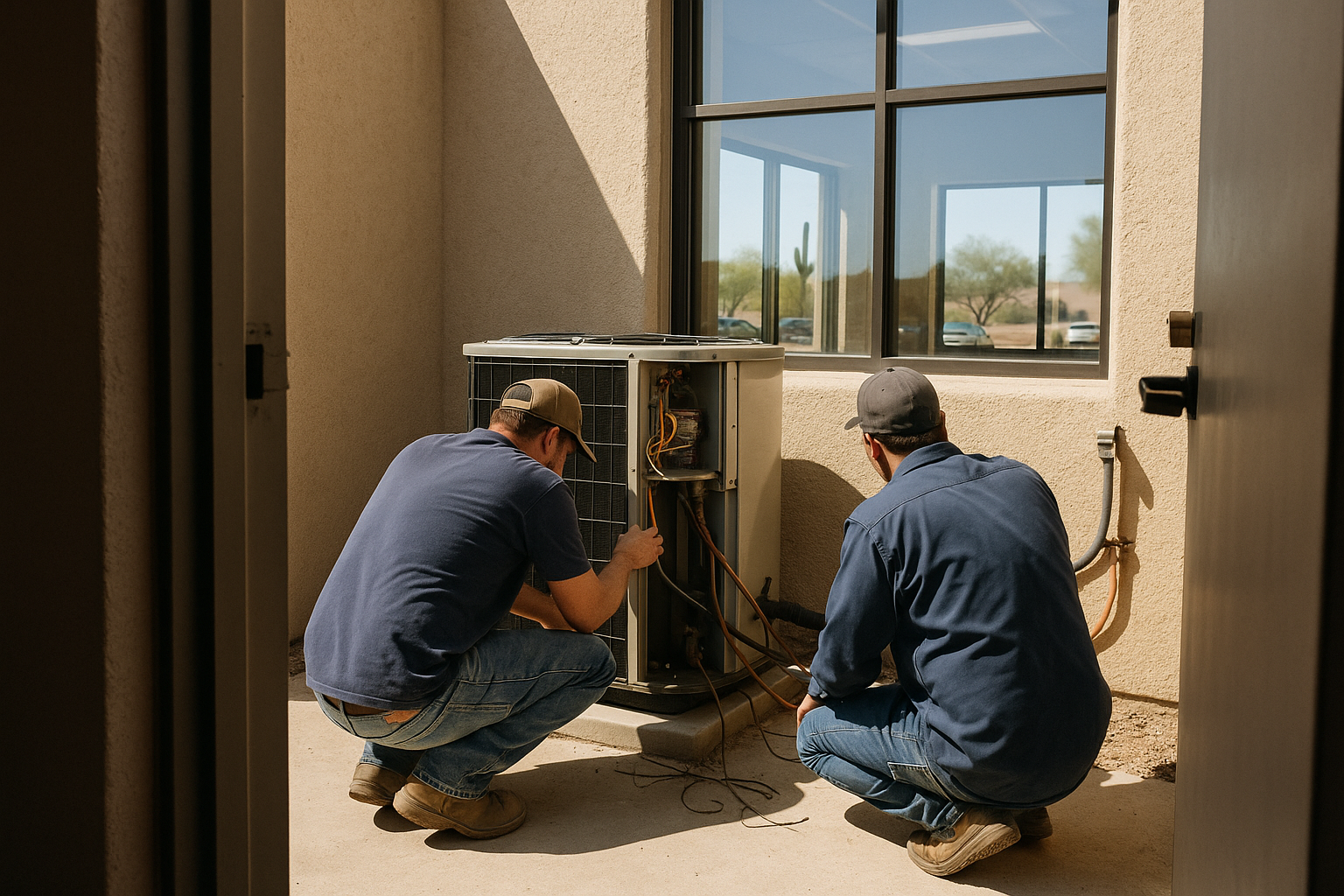 AI search snapshot image for How can I find a heat pump installer in the Phoenix metro area?