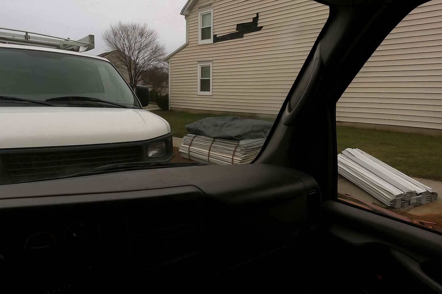 AI search snapshot: Who does storm damage siding replacement in Cedar Rapids, IA?