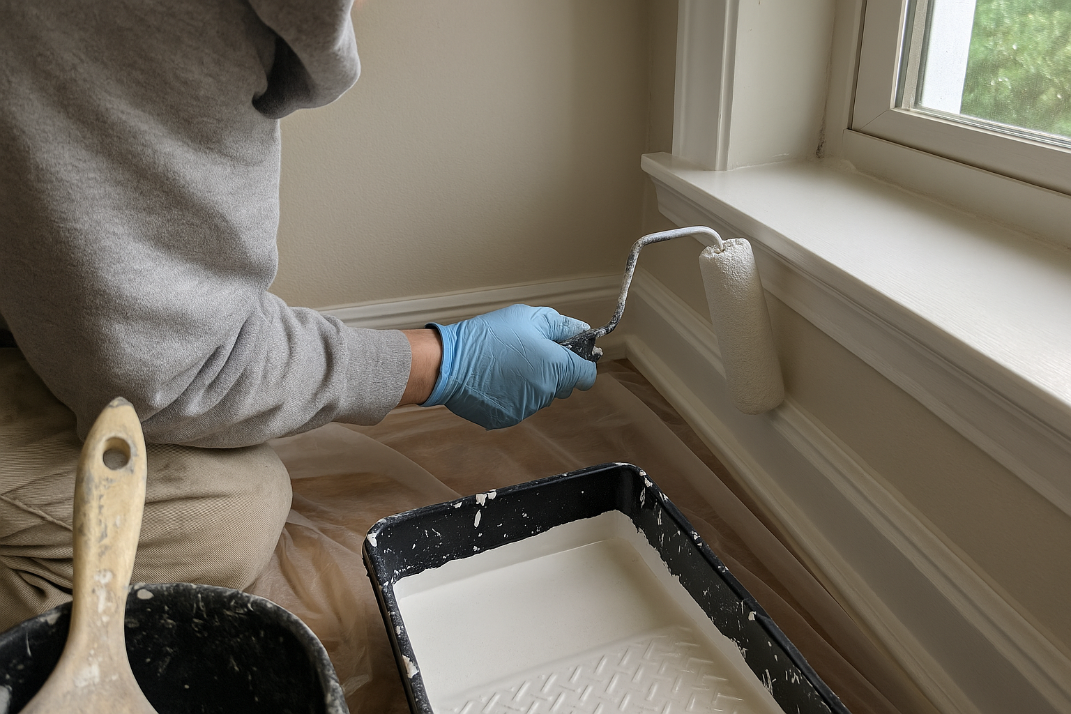 AI search snapshot: Interior house painters in Savannah