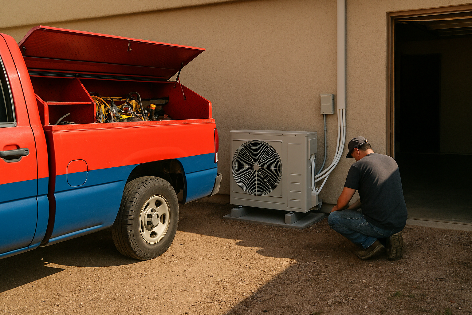 AI search snapshot image for How can I find a heat pump installer in the Phoenix metro area?