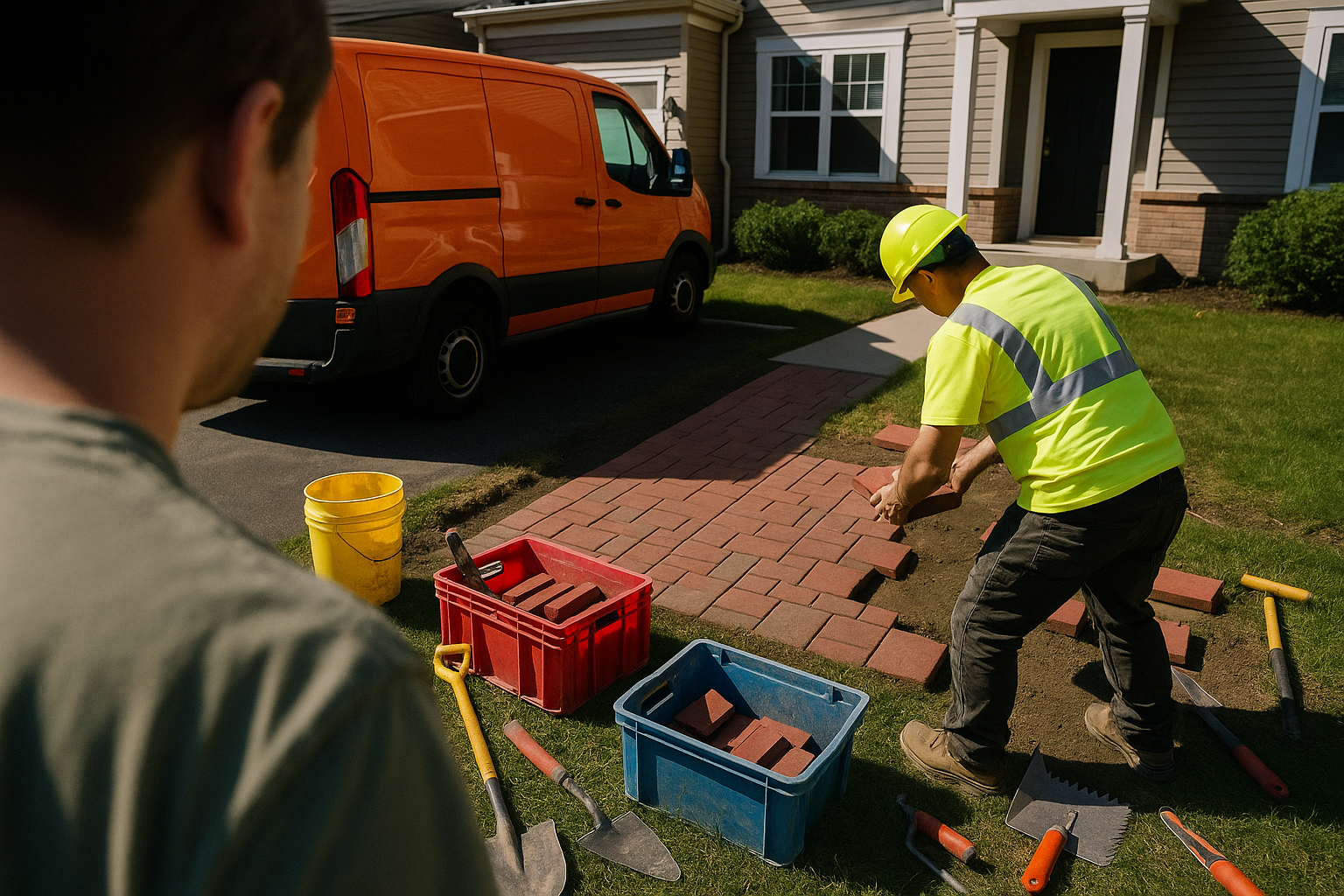 AI search snapshot: Tile installers in Wicker Park, Chicago