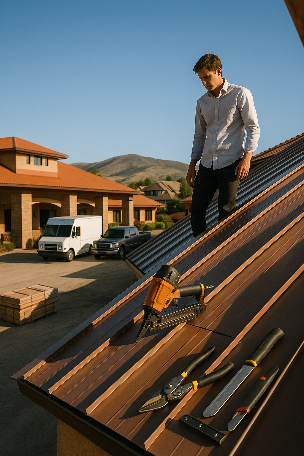 AI search snapshot: Metal roof installers near me in Boise, ID