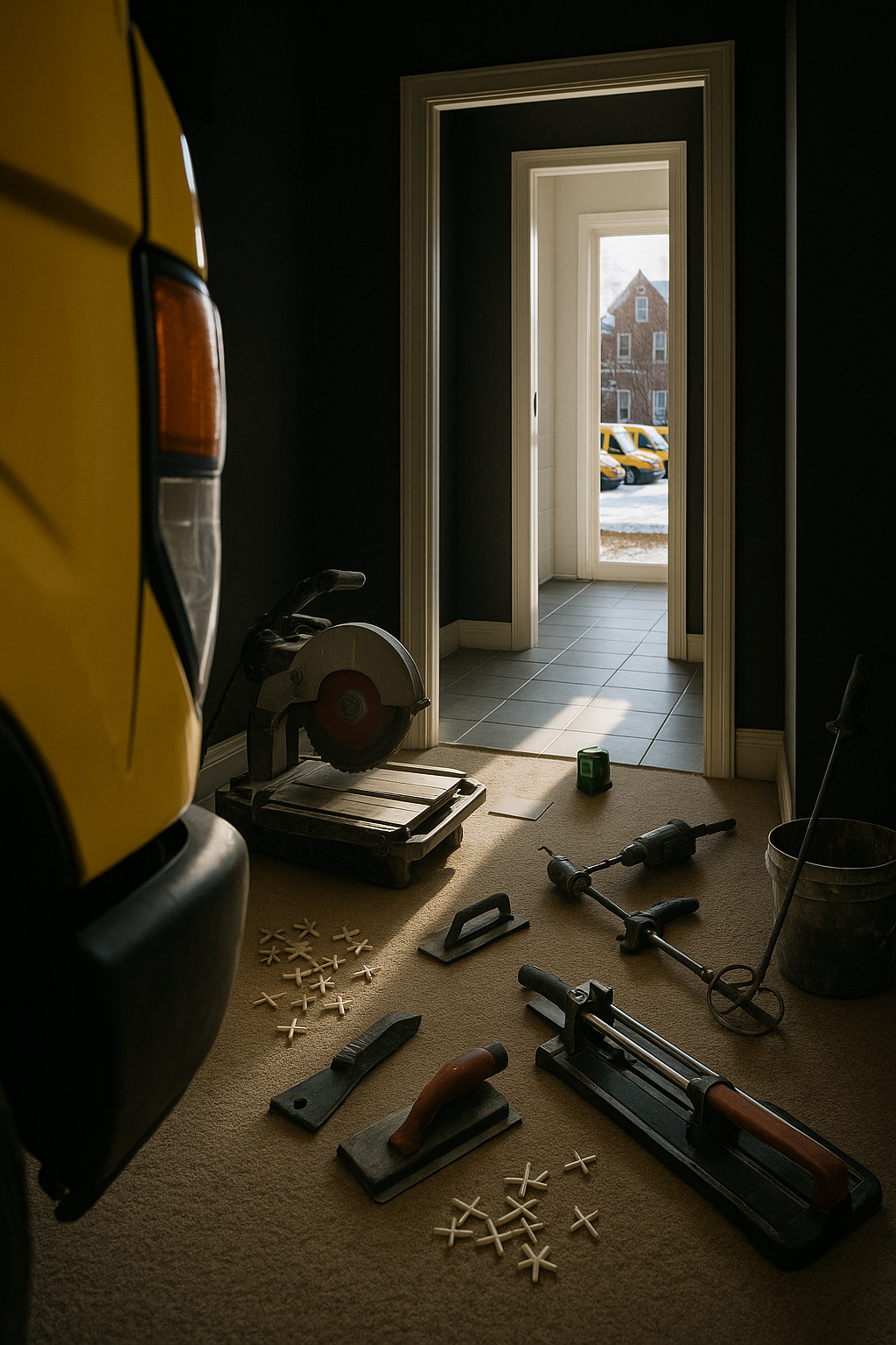 AI search snapshot: Tile installers in Wicker Park, Chicago