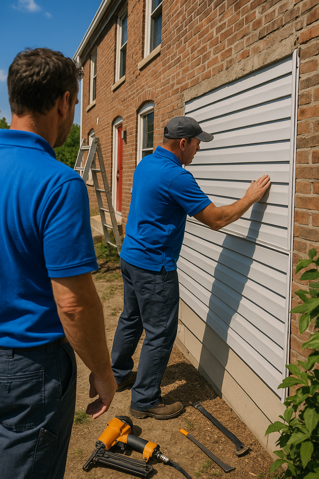 AI search snapshot: Who does storm damage siding replacement in Cedar Rapids, IA?