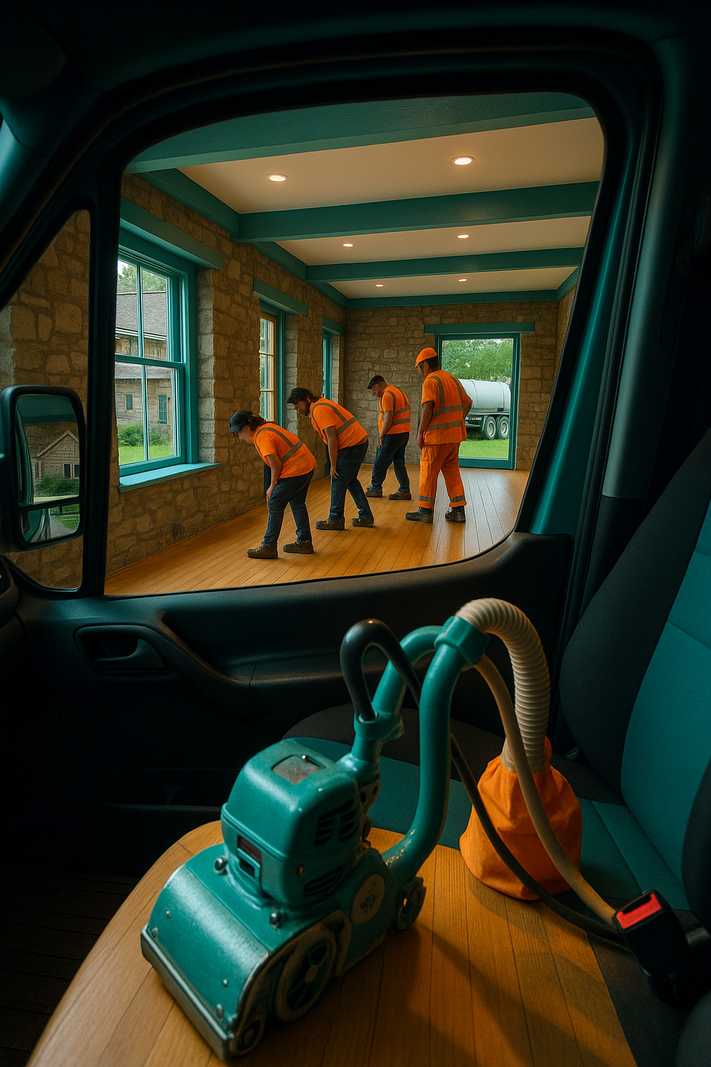 AI search snapshot: I'm looking for hardwood floor refinishing in Ann Arbor, MI