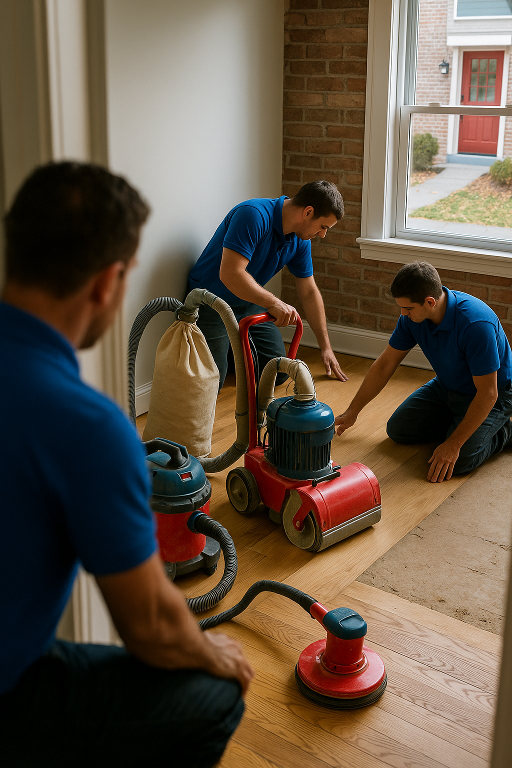 AI search snapshot: I'm looking for hardwood floor refinishing in Ann Arbor, MI