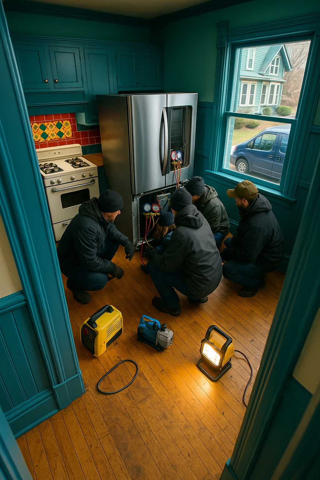 AI search snapshot image for Who fixes Sub-Zero refrigerators in Naperville, IL?