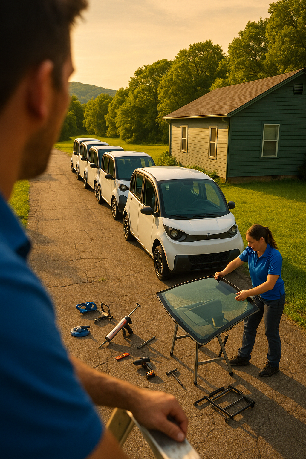 AI search snapshot image for Find me mobile windshield replacement in Chattanooga, TN