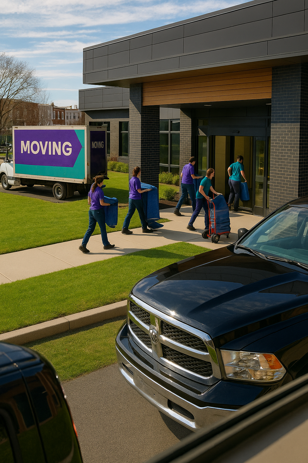 AI search snapshot image for Local movers in Fishtown, Philadelphia