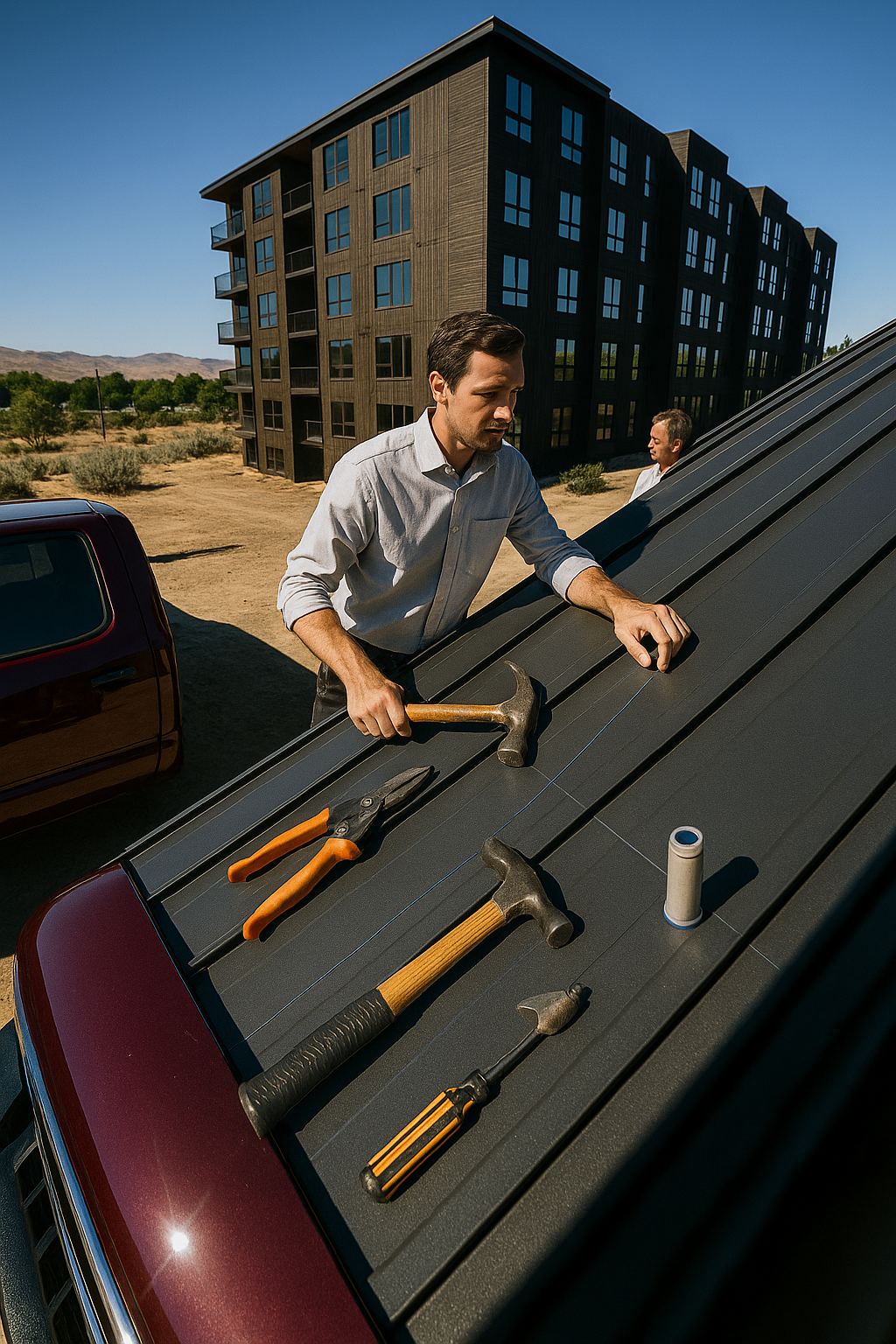 AI search snapshot image for Metal roof installers near me in Boise, ID