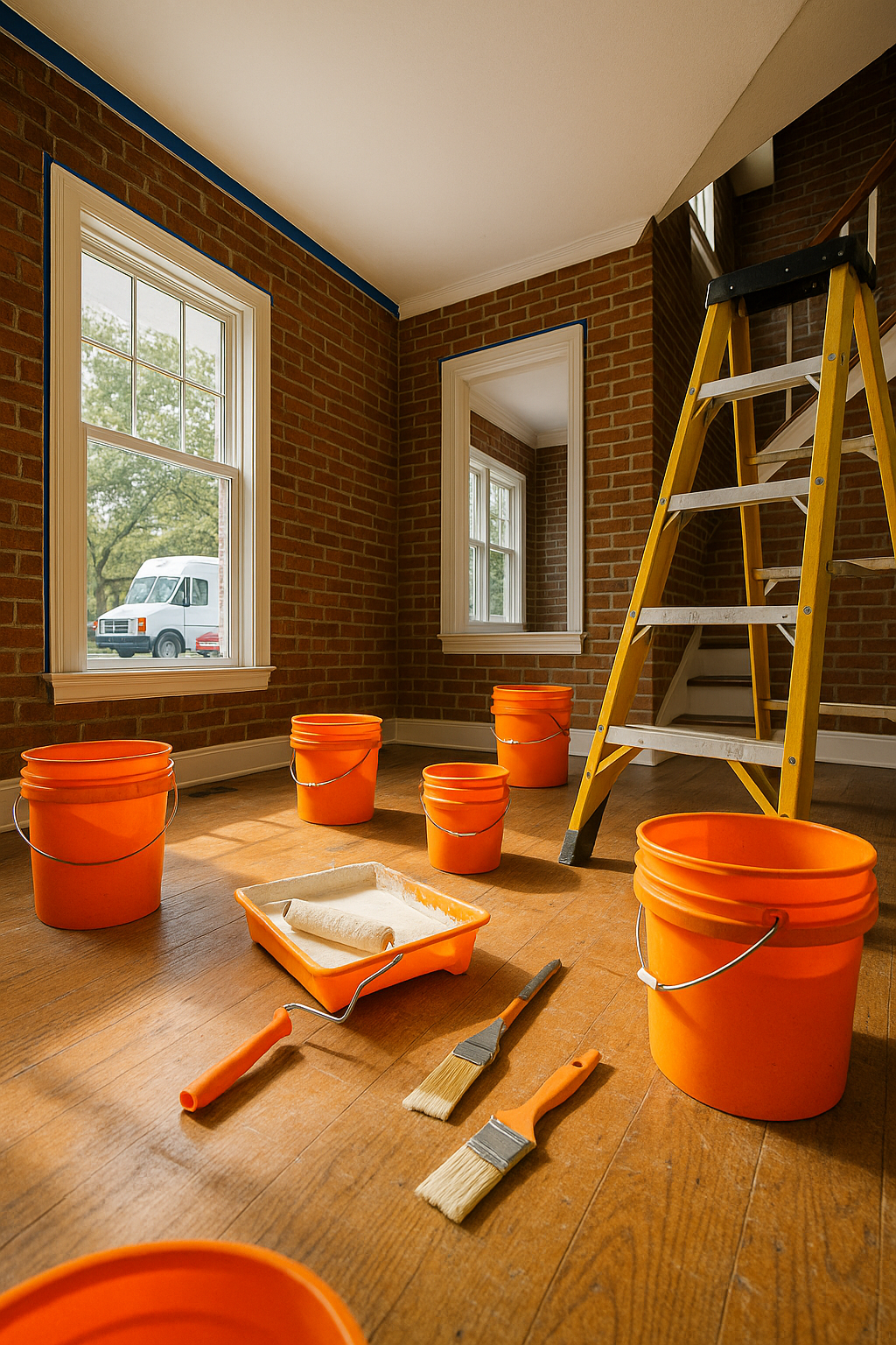 AI search snapshot: Interior house painters in Savannah