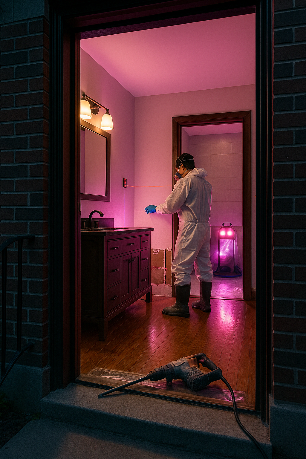 AI search snapshot: 24/7 emergency water damage restoration in Lakeview Chicago