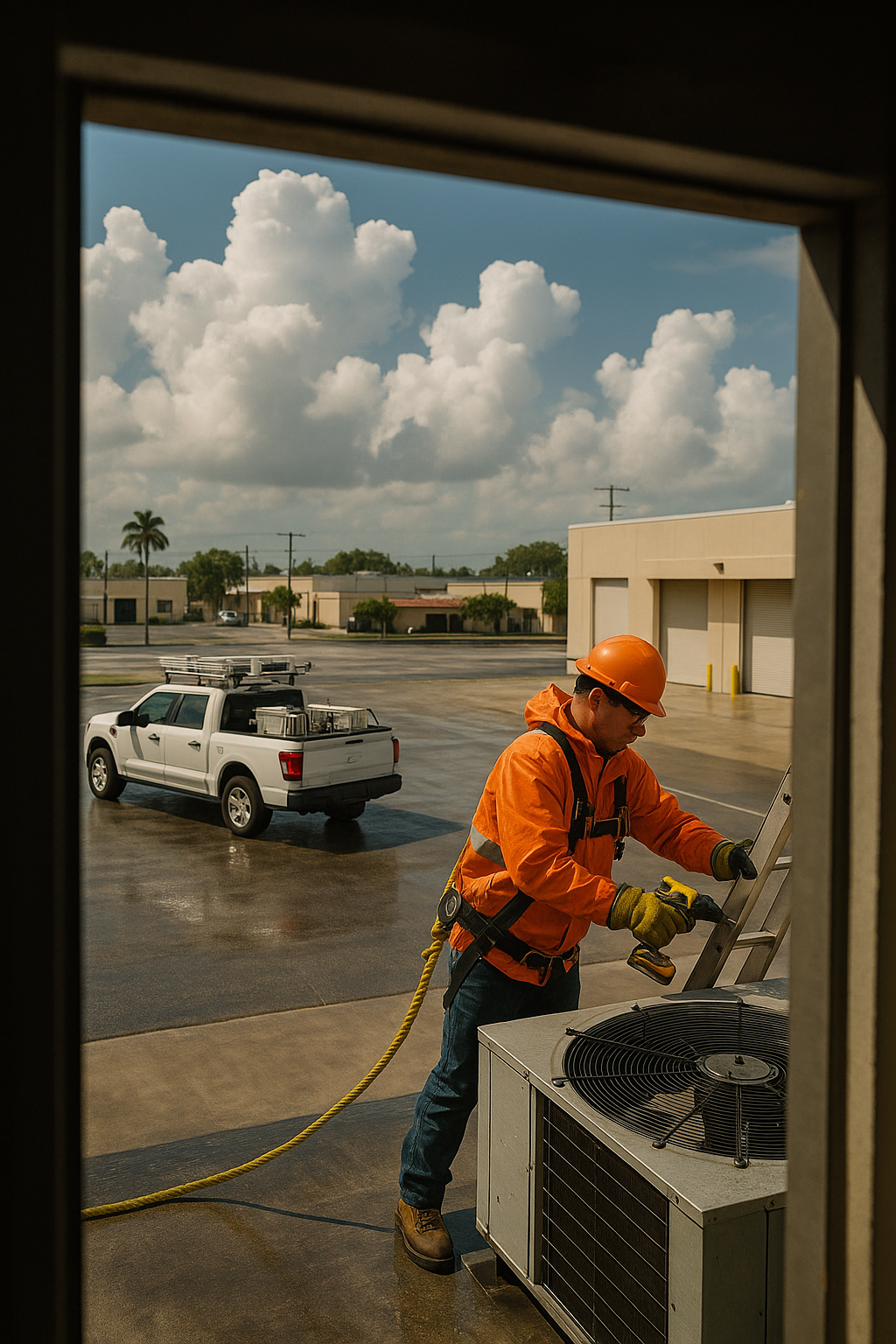 AI search snapshot image for Emergency industrial refrigeration repair for cold storage in Hialeah FL