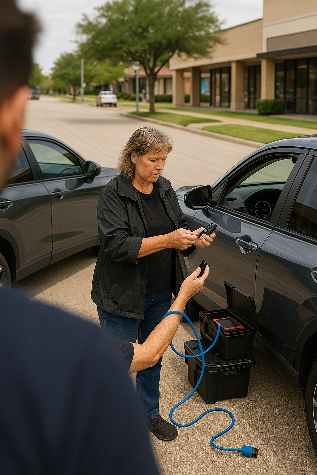 AI search snapshot image for Same day car key replacement for a Honda in Sugar Land TX