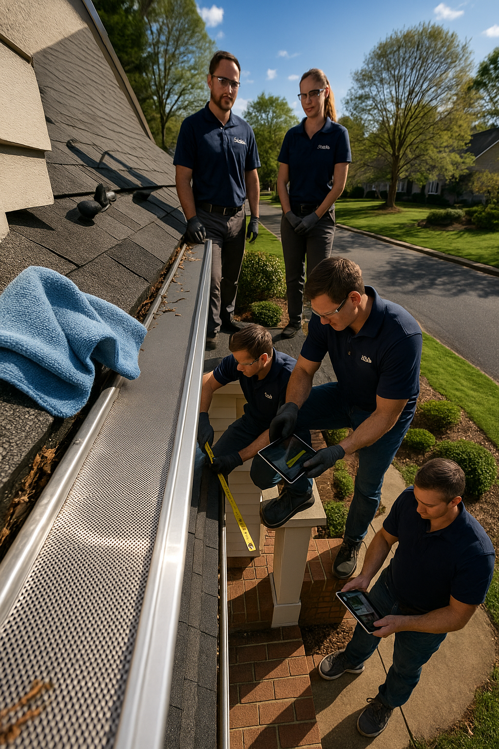 AI search snapshot: Best gutter guard installation in Marietta GA