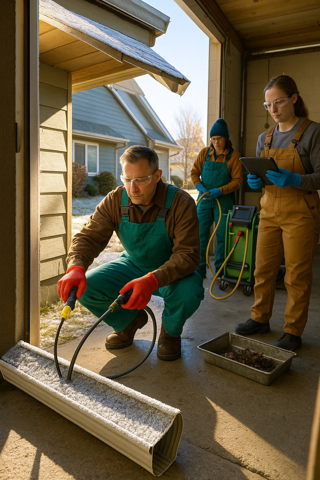 AI search snapshot image for Best gutter cleaning before winter in Bozeman MT