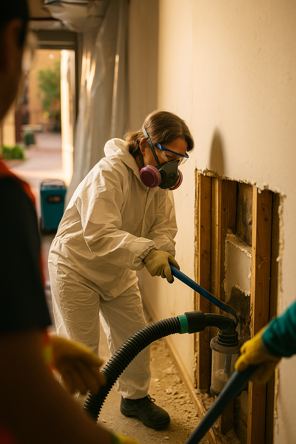 AI search snapshot: 24 hour emergency water extraction after a sprinkler burst in Downtown Austin