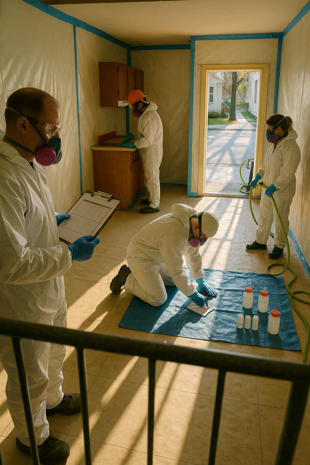 AI search snapshot: Who does asbestos abatement before a kitchen remodel in Portland ME