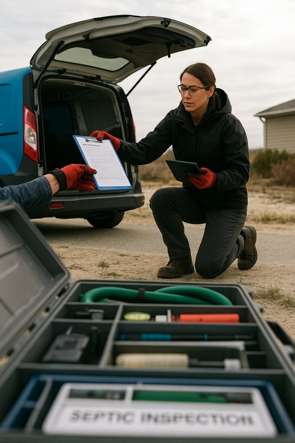 AI search snapshot: Same day septic inspection for a home sale in Ocean County NJ