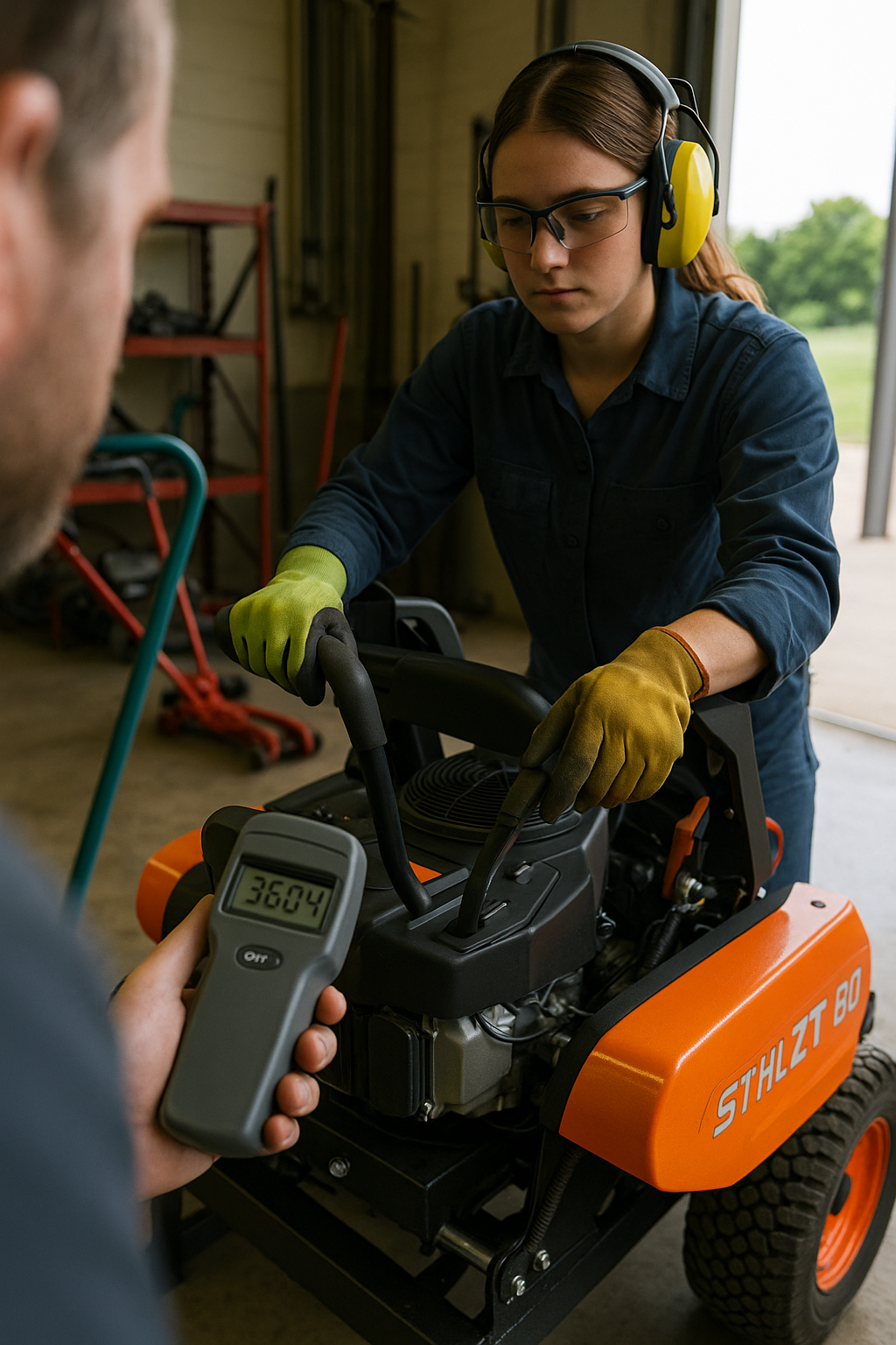 AI search snapshot: Who repairs zero turn mowers in Springfield MO