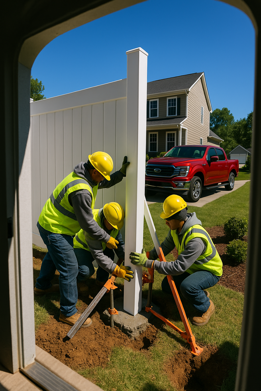 AI search snapshot: Who installs a vinyl privacy fence in Cary NC