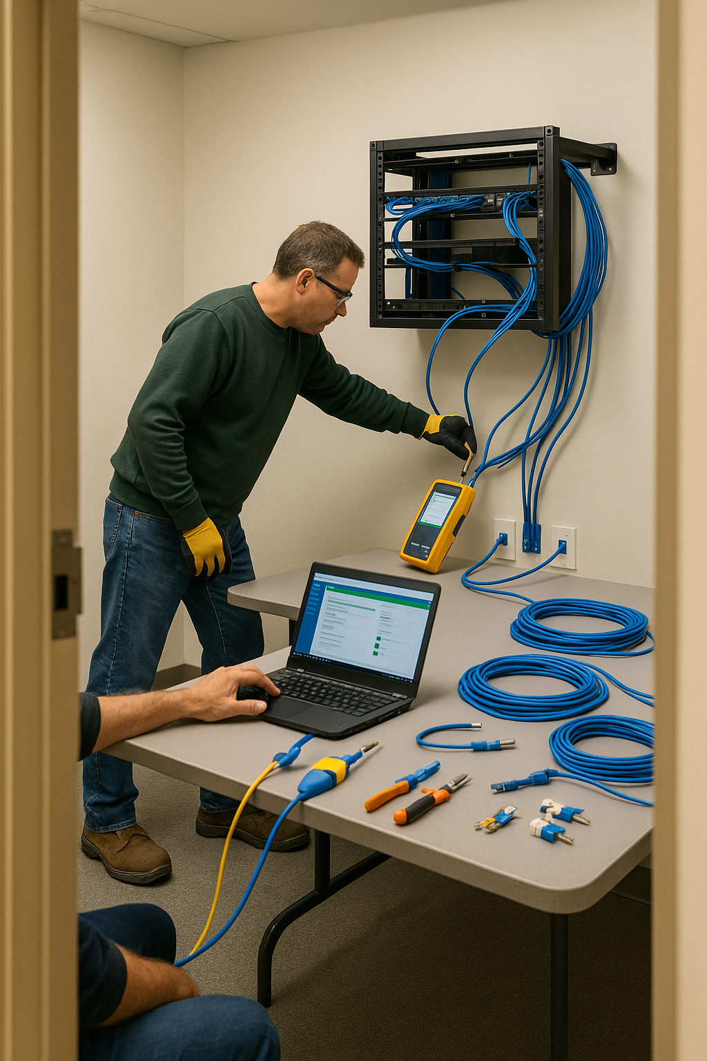 AI search snapshot: Where can I get network cabling installed for a small office in the Denver metro area