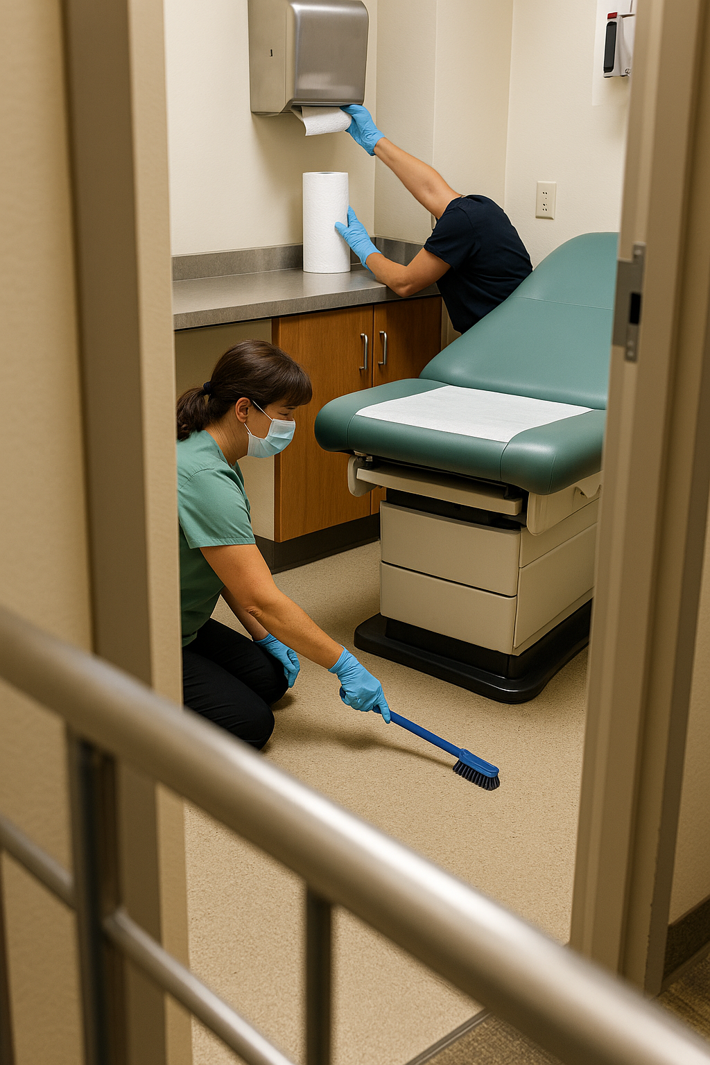 AI search snapshot image for Who does nightly office cleaning for a small medical office in Tempe AZ