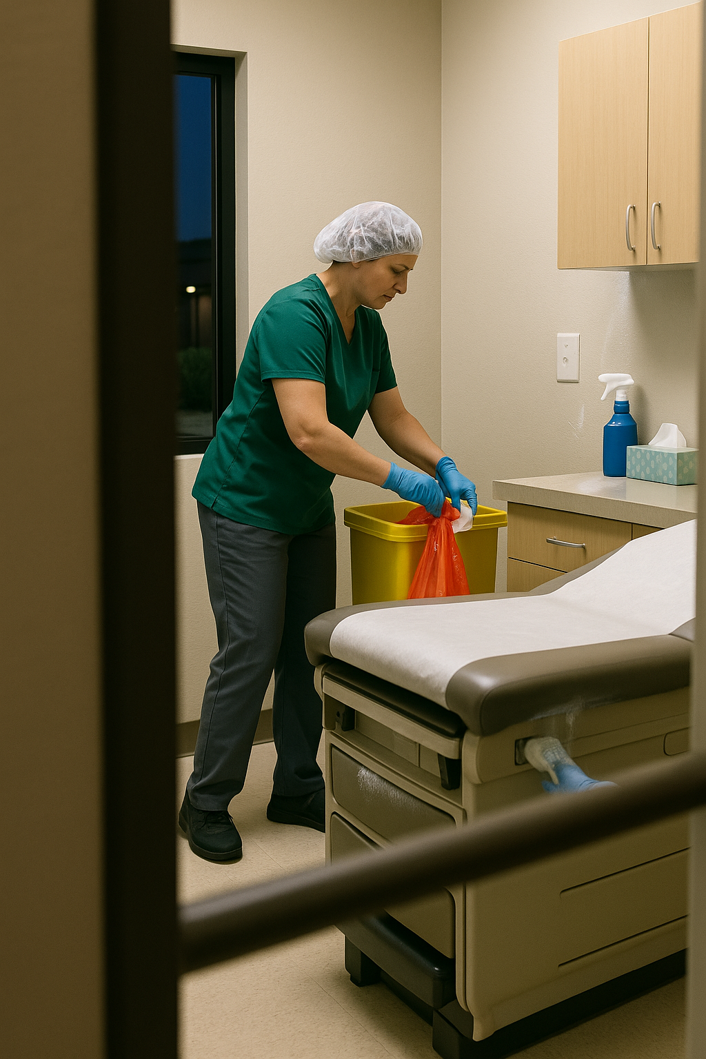 AI search snapshot: Who does nightly office cleaning for a small medical office in Tempe AZ