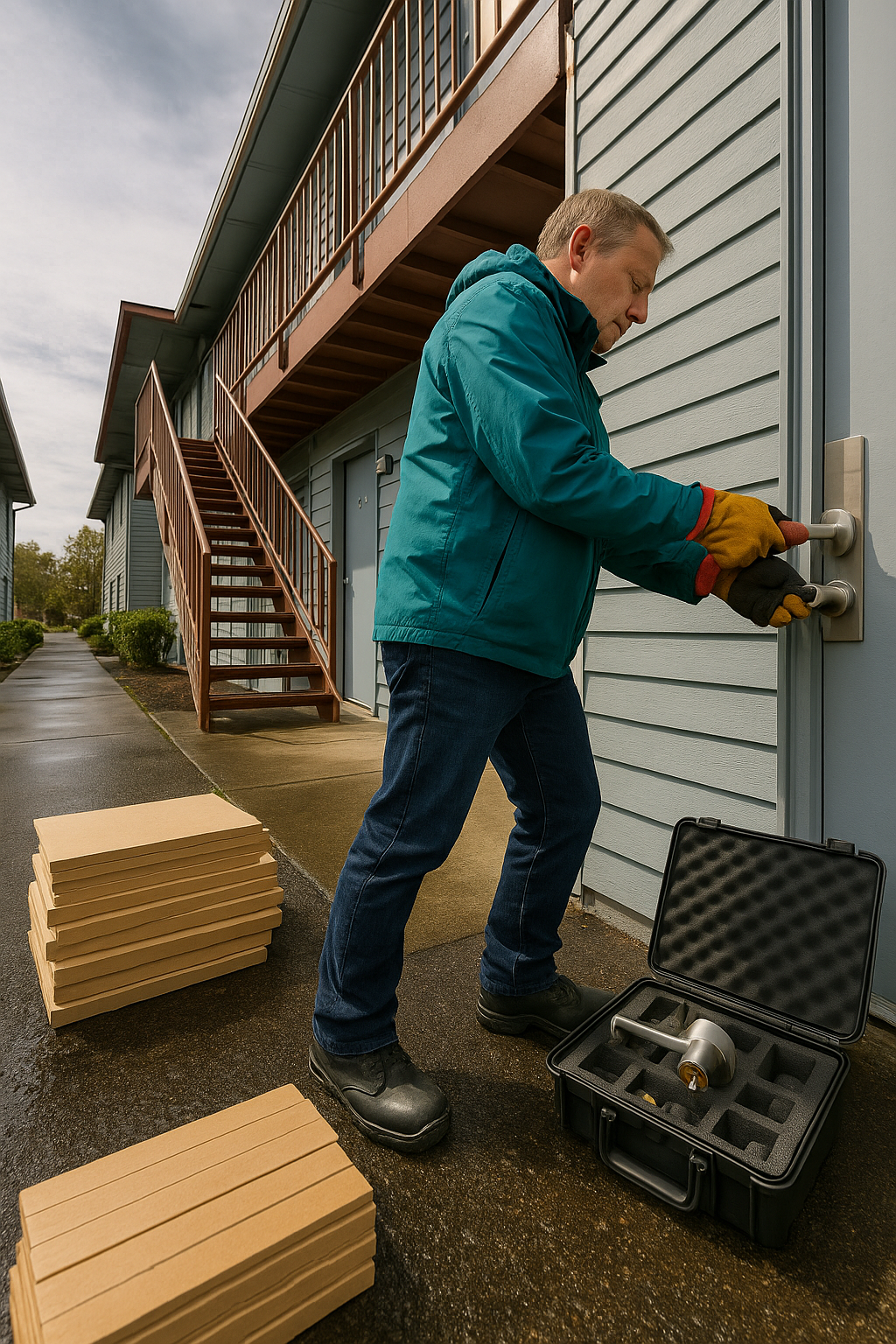 AI search snapshot: Rekeying locks after a tenant move out in Tacoma WA