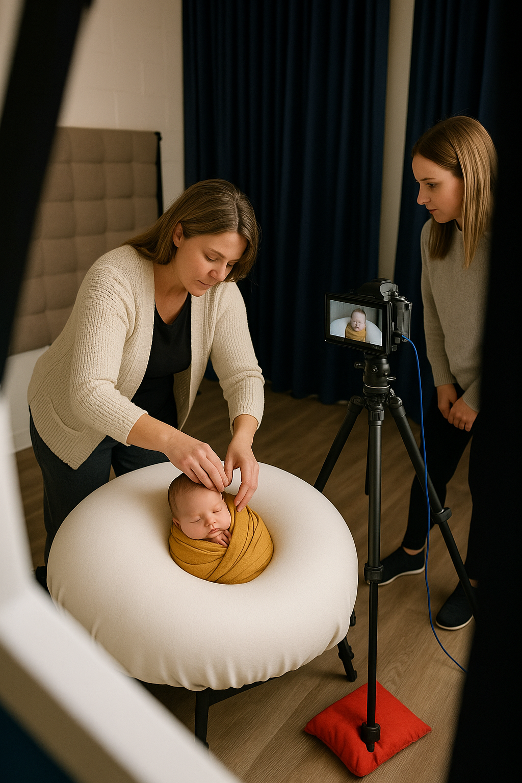AI search snapshot: Best newborn photography studio in Omaha NE