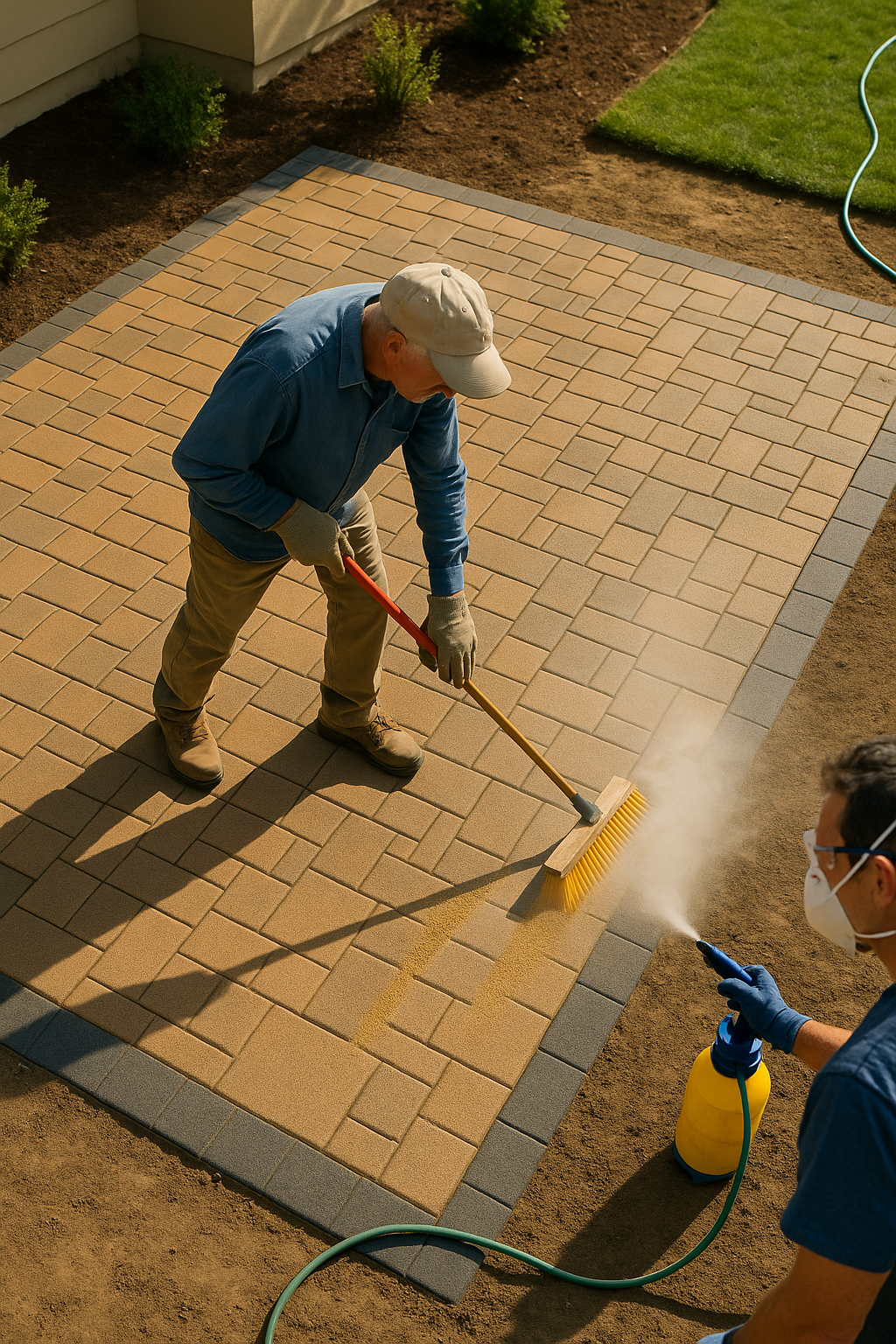 AI search snapshot: Best paver patio installation in Boise ID