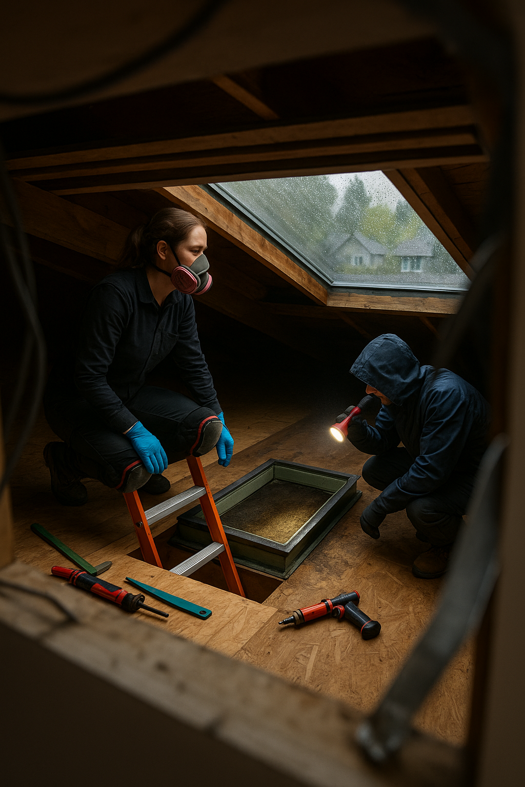 AI search snapshot image for Who fixes a leaking skylight in Eugene OR