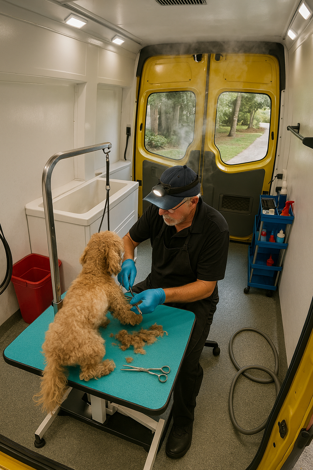 AI search snapshot image for Best mobile dog grooming for a matted coat in Sarasota FL