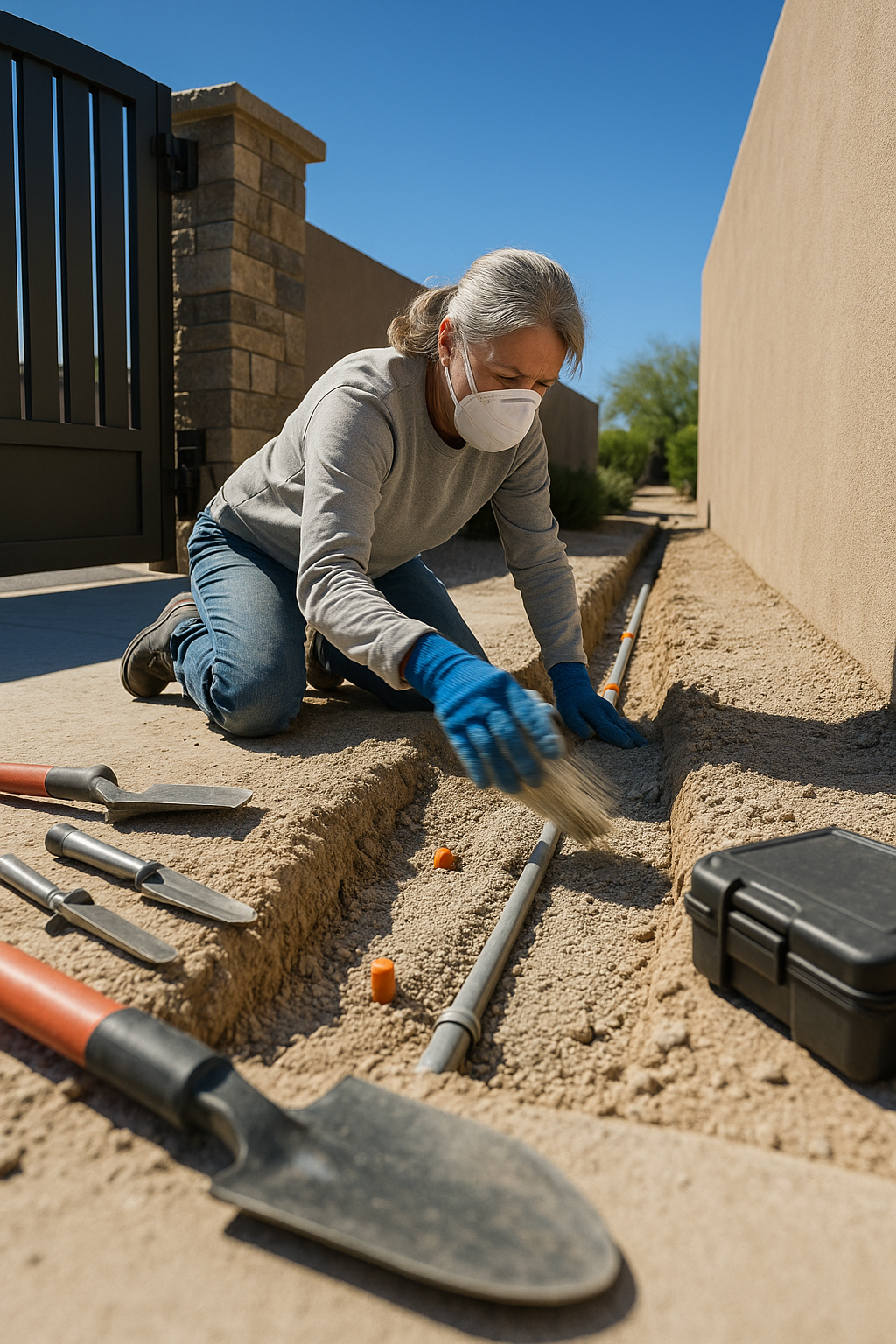 AI search snapshot image for Best driveway gate and opener installation in Scottsdale AZ