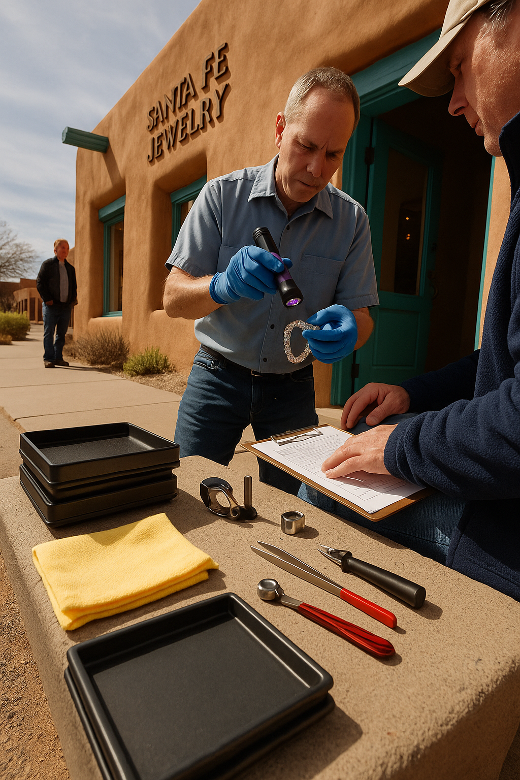 AI search snapshot: Estate jewelry appraisal and repair in Santa Fe NM