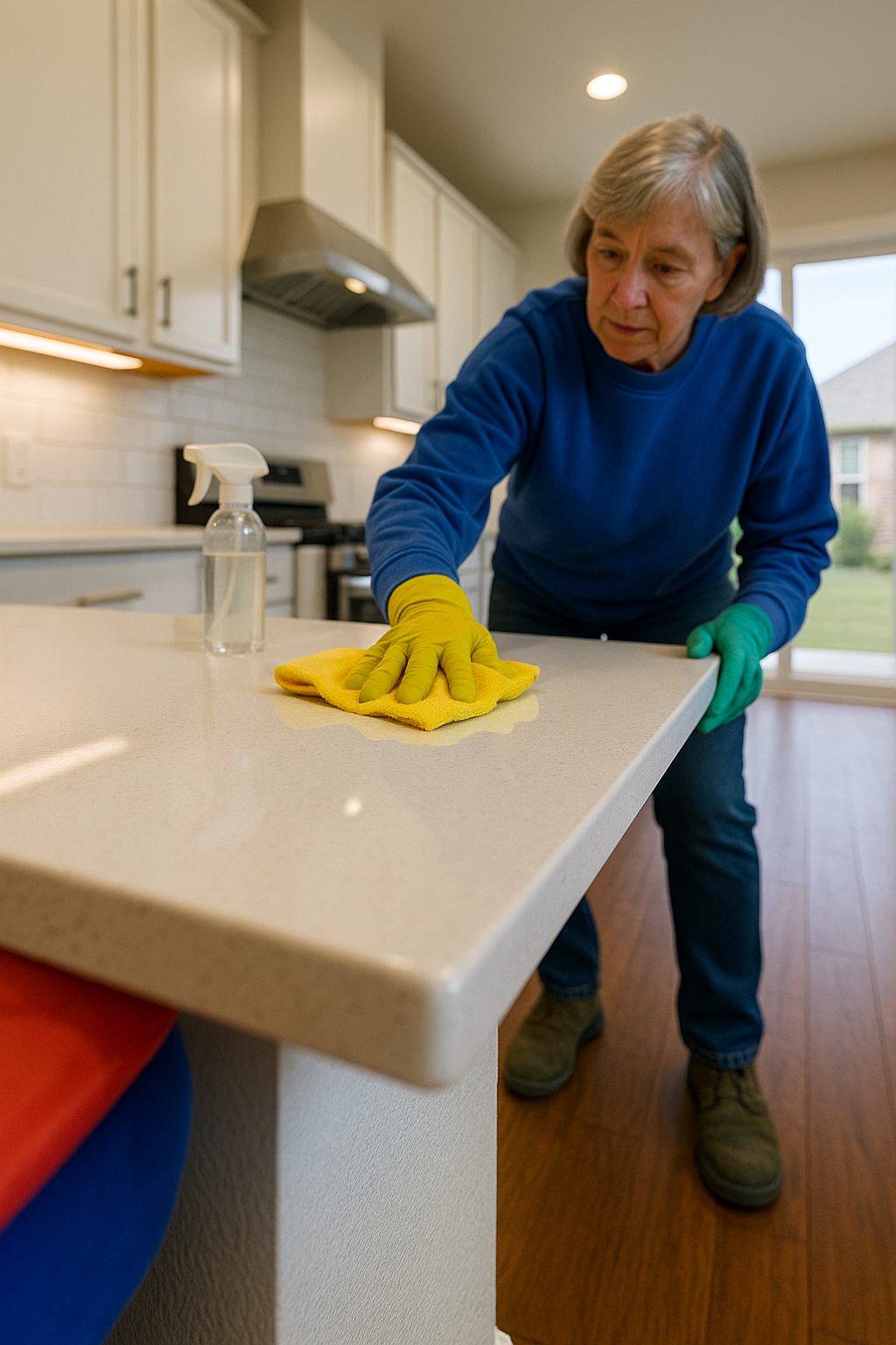 AI search snapshot image for Who installs quartz countertops in Frisco TX